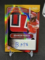 Brandon Marsh [Material Booklet Spectrum Gold Signature] #123 Baseball Cards 2022 Panini Absolute Prices