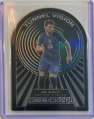 Joe Scally [Blue] Soccer Cards 2022 Panini Obsidian Tunnel Vision Prices