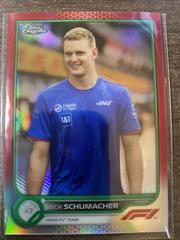 Mick Schumacher [Red Green] Racing Cards 2022 Topps Chrome Formula 1 Prices