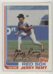 Jerry Remy #25 Baseball Cards 1982 Topps Prices