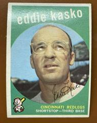 Eddie Kasko [Gray Back] #232 Baseball Cards 1959 Topps Prices
