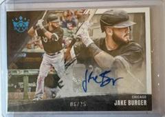 Jake Burger [Blue] Baseball Cards 2022 Panini Diamond Kings DK Signatures Prices