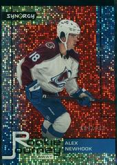 Alex Newhook [Red] #RJ-7 Hockey Cards 2021 Upper Deck Synergy Rookie Journey Away Prices