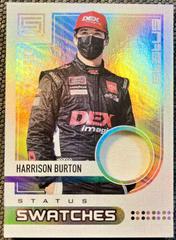 Harrison Burton [Silver] #SS-HB Racing Cards 2021 Panini Chronicles NASCAR Status Swatches Prices