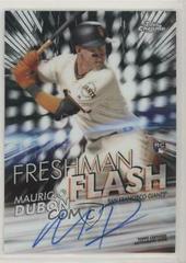 Mauricio Dubon Baseball Cards 2020 Topps Chrome Freshman Flash Autographs Prices
