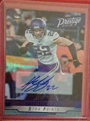 Harrison Smith [Signature Xtra Points Blue] Football Cards 2019 Panini Prestige Prices