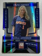 Pamela Anderson [Aspirations] Baseball Cards 2010 Donruss Elite Extra Edition Prices