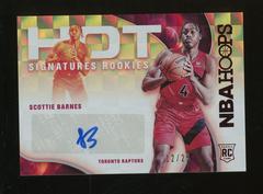 Scottie Barnes #HSR-SB Basketball Cards 2021 Panini Hoops Hot Signatures Rookies Prices