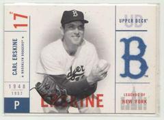 Carl Erskine #2 Baseball Cards 2001 Upper Deck Legends of NY Prices