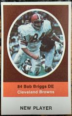 Bob Briggs Football Cards 1972 Sunoco Stamps Update Prices