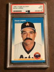 Dave Lopes #62 Baseball Cards 1987 Fleer Glossy Prices