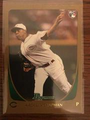 Aroldis Chapman [Gold] Baseball Cards 2011 Bowman Prices