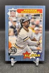 Andrew McCutchen [Blue] #87AS-46 Baseball Cards 2022 Topps 1987 All Stars Prices
