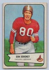 Don Dohoney #24 Football Cards 1954 Bowman Prices