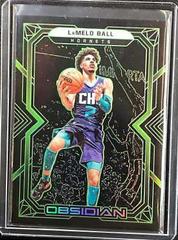 LaMelo Ball [Green] Basketball Cards 2021 Panini Obsidian Prices