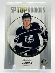 Brandt Clarke #TR-5 Hockey Cards 2022 SP Authentic Top Rookies Prices