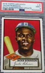 Jackie Robinson #A65-JR Baseball Cards 2016 Topps Archives 65th Anniversary Update Prices