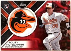 Adley Rutschman [Red] #TLP-AR Baseball Cards 2023 Topps Team Logo Patch Prices