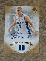 Mason Plumlee Autograph Basketball Cards 2013 SP Authentic Prices