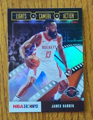 James Harden [Holo] #29 Basketball Cards 2019 Panini Hoops Lights Camera Action Prices