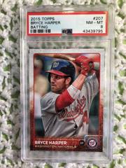 Bryce Harper [Batting] #207 Baseball Cards 2015 Topps Prices