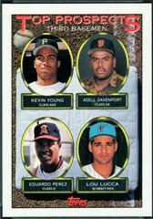 Top Prospects 3B Baseball Cards 1993 Topps Prices