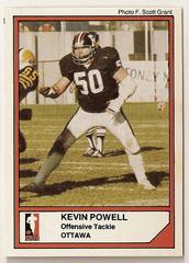 Kevin Powell #23 Football Cards 1984 Jogo CFL Prices