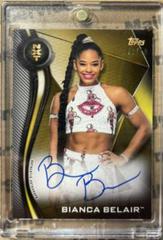 Bianca Belair [Gold] #A-BB Wrestling Cards 2019 Topps WWE NXT Autographs Prices