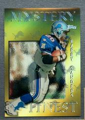 Barry Sanders [Gold Refractor] Football Cards 1997 Topps Mystery Finest Prices