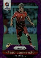 Fabio Coentrao [Purple Prizm] #106 Soccer Cards 2016 Panini Prizm UEFA Prices