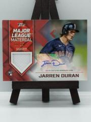 Jarren Duran [Red] Baseball Cards 2022 Topps Major League Material Autographs Prices