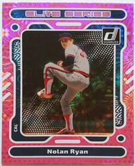 Nolan Ryan [Pink Fireworks] #E7 Baseball Cards 2023 Panini Donruss Elite Series Prices