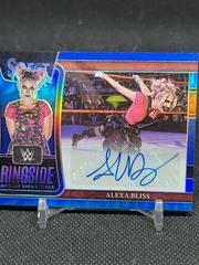 Alexa Bliss [Blue Prizm] Wrestling Cards 2022 Panini Select WWE Ringside Action Signatures Prices