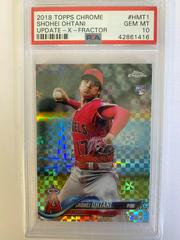 Shohei Ohtani [Xfractor] Baseball Cards 2018 Topps Chrome Update Prices
