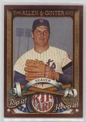 Tom Seaver Baseball Cards 2023 Topps Allen & Ginter Rip Cards Prices