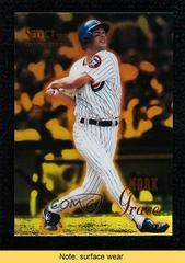 Mark Grace [Mirror Gold] #90 Baseball Cards 1995 Select Certified Prices
