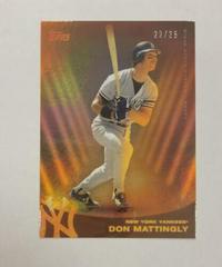 Don Mattingly [Yellow Glitter] #186 Baseball Cards 2022 Topps X Steve Aoki Prices