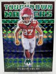 Travis Kelce [Green] #TD-20 Football Cards 2022 Panini Mosaic Touchdown Masters Prices