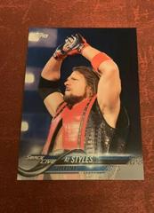 AJ Styles #2 Wrestling Cards 2018 Topps WWE Prices