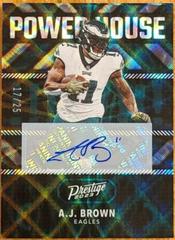 A. J. Brown [Autograph] #PH-15 Football Cards 2023 Panini Prestige Power House Prices