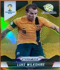 Luke Wilkshire [Gold Prizm] Soccer Cards 2014 Panini Prizm World Cup Prices