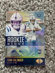 Sam Ehlinger [Gold] #RS-SE Football Cards 2021 Panini Illusions Rookie Signs Autographs Prices