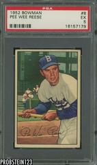 Pee Wee Reese #8 Baseball Cards 1952 Bowman Prices