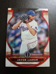 Jacob deGrom [Red] #6 Baseball Cards 2023 Topps Tribute Prices