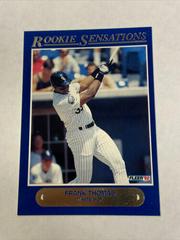 Frank Thomas Baseball Cards 1992 Fleer Rookie Sensations Prices