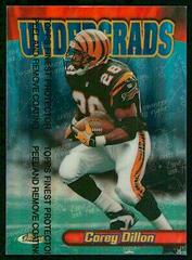 Corey Dillon [ [Refractor]] Football Cards 1998 Topps Finest Undergrads Prices