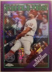 Kyle Schwarber [Purple] Baseball Cards 2023 Topps Series 2 1988 Chrome Prices