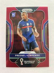 Presnel Kimpembe [Maroon] Soccer Cards 2022 Panini Prizm World Cup Prices