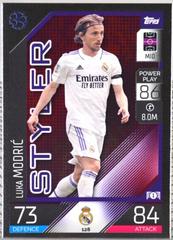 Luka Modric Soccer Cards 2022 Topps Match Attax UEFA League Prices