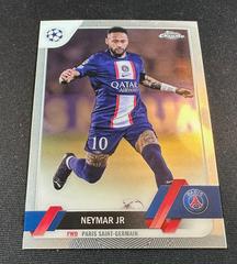 Neymar Jr Soccer Cards 2022 Topps Chrome UEFA Club Competitions Prices